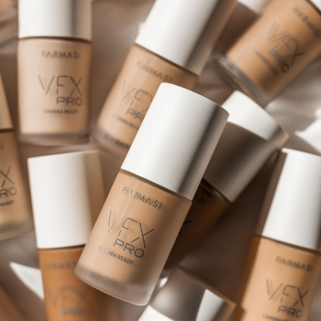 FARMASi VFX Pro Foundation - Full Coverage Matte, Oil-Free, Pore-Refining Sea-Water