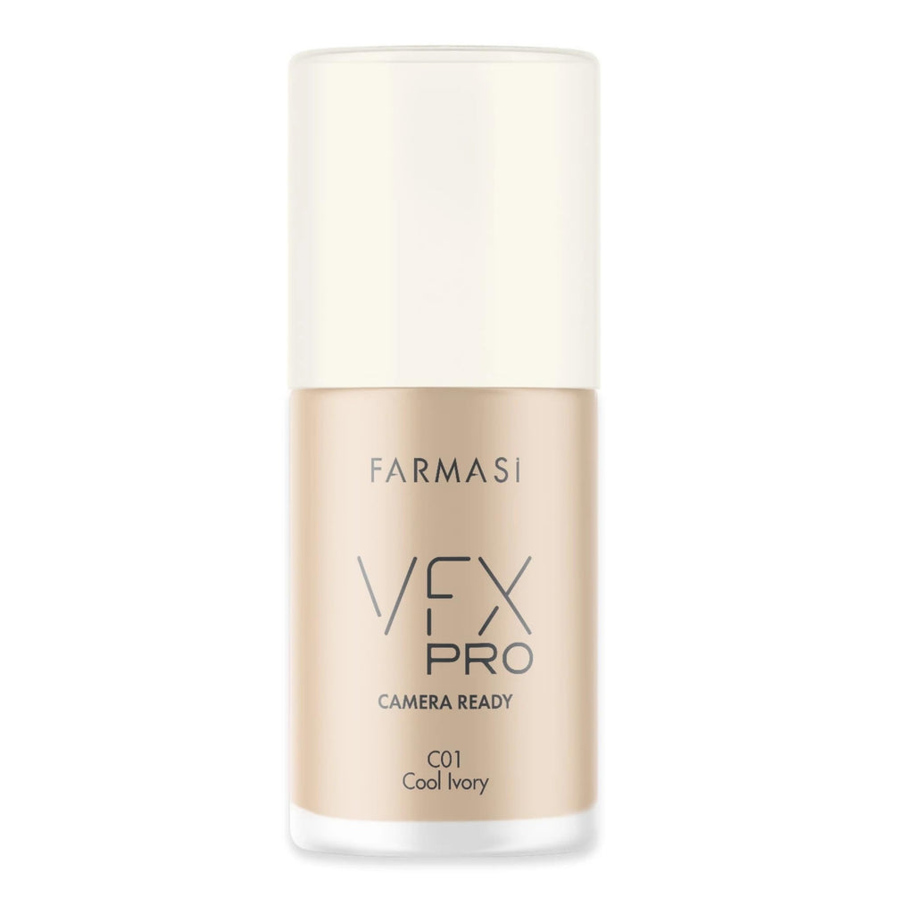 FARMASi VFX Pro Foundation - Full Coverage Matte, Oil-Free, Pore-Refining Sea-Water
