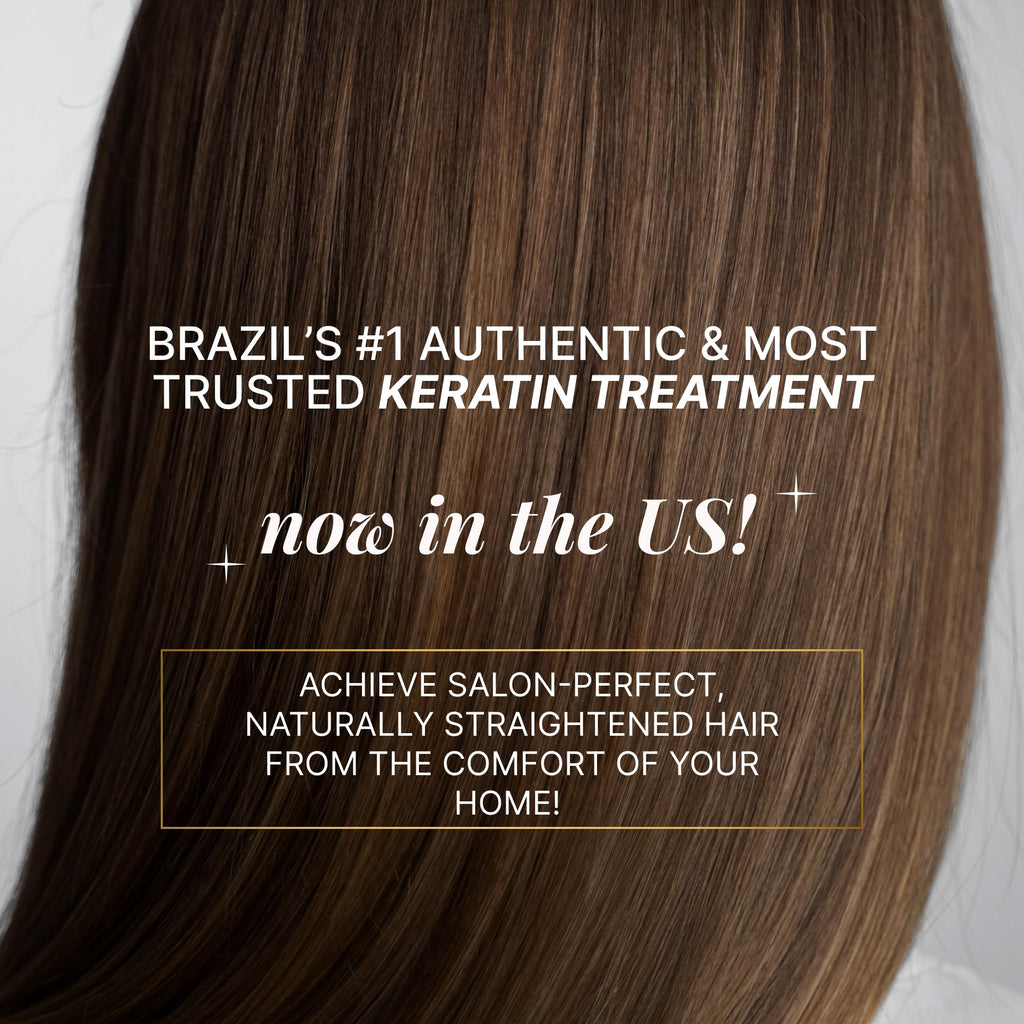 Fashion Gold Keratin Hair Treatment - 6 Uses per Bottle (Formaldehyde-Free)