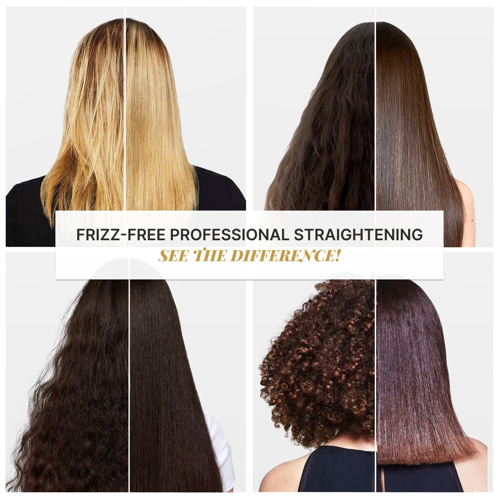 Fashion Gold Keratin Hair Treatment - 6 Uses per Bottle (Formaldehyde-Free)