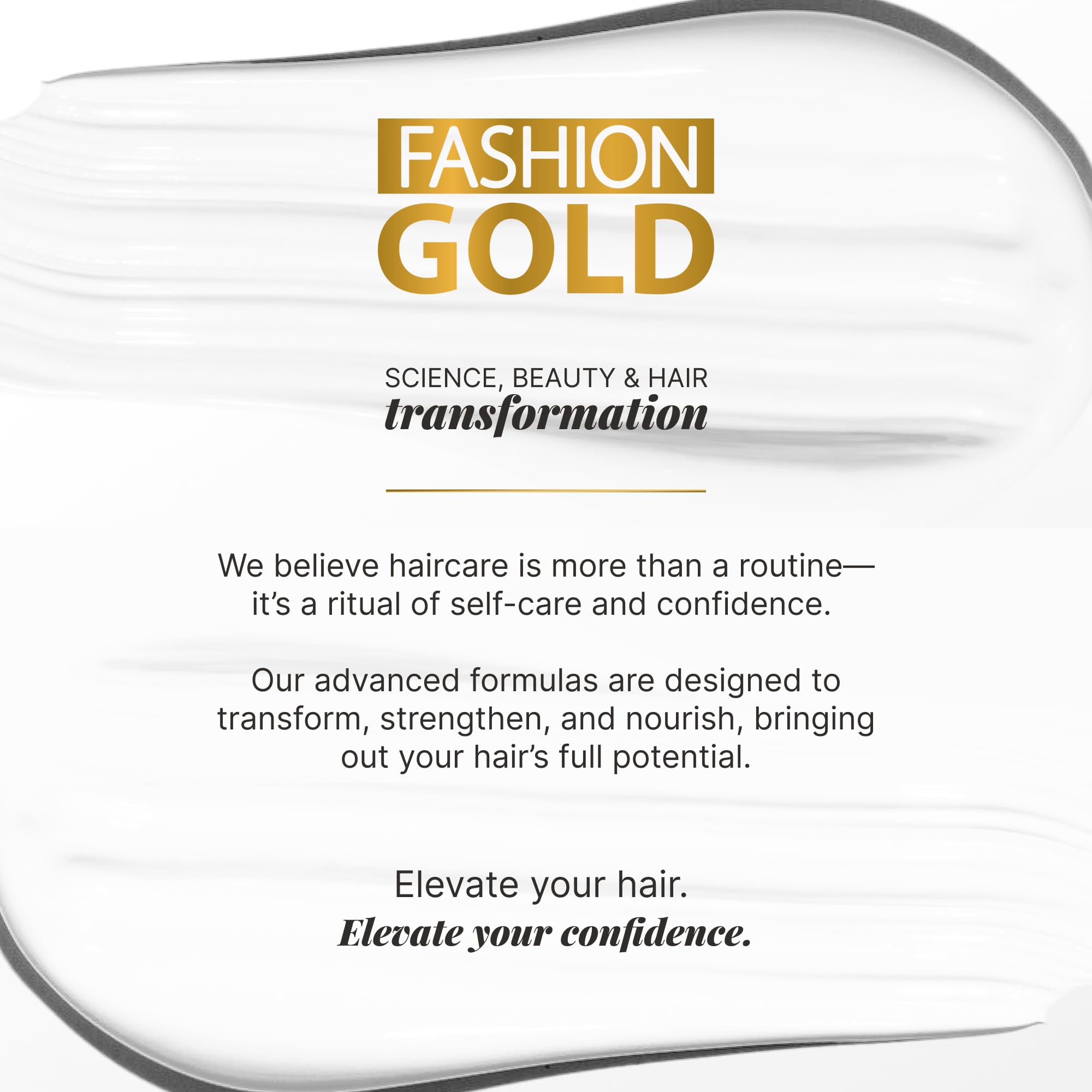 Fashion Gold Keratin Hair Treatment - 6 Uses per Bottle (Formaldehyde-Free)