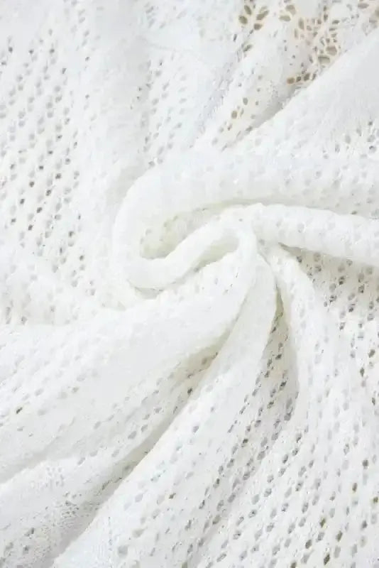 Boho Braid Crochet Cardigan Women UK