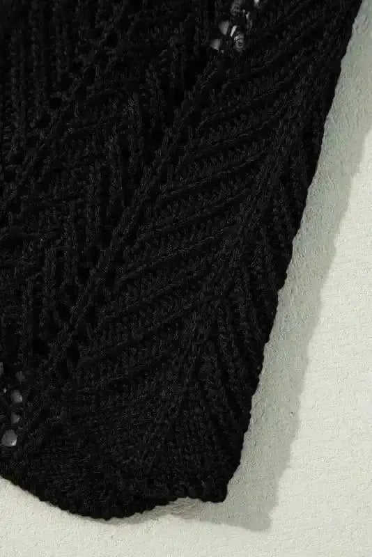 Boho Braid Crochet Cardigan Women UK