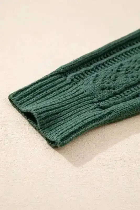 Open Knit Longline Cardigan Women UK