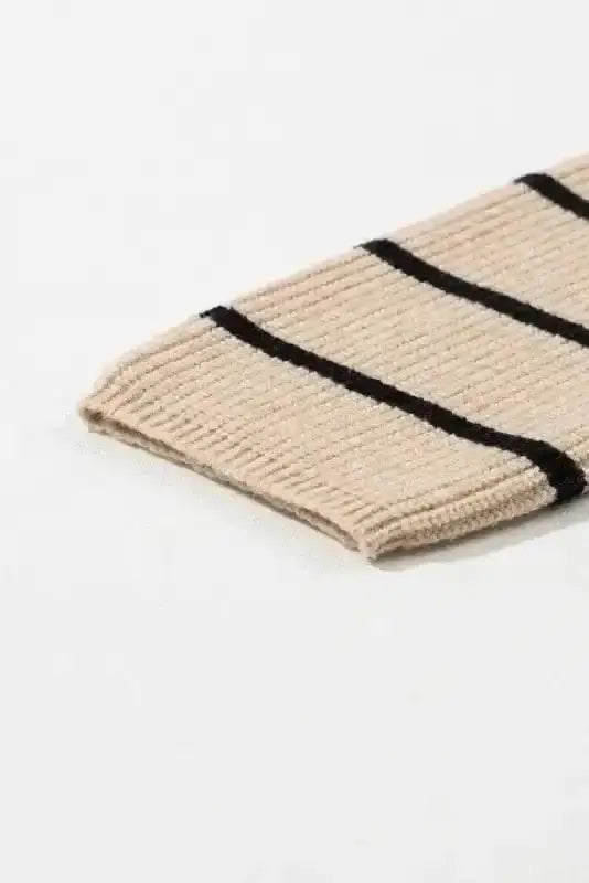 Shawl Collar Stripe Cardigan Women UK