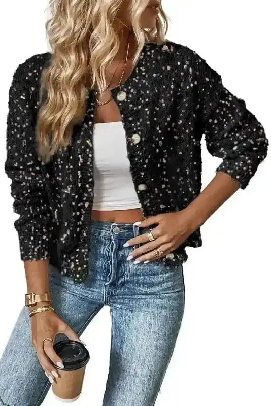 Jewel Embellished Knit Cardigan Women UK