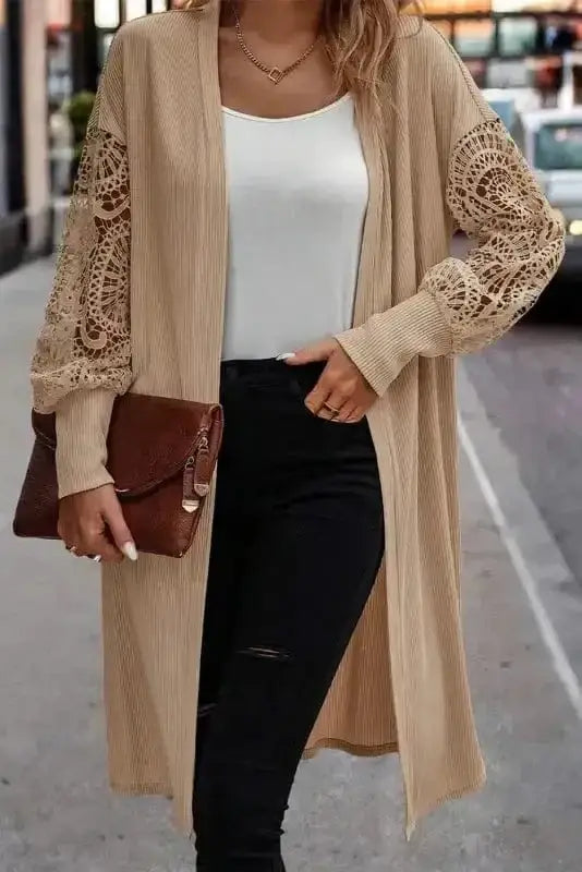 Lace Duster Cardigan Women UK