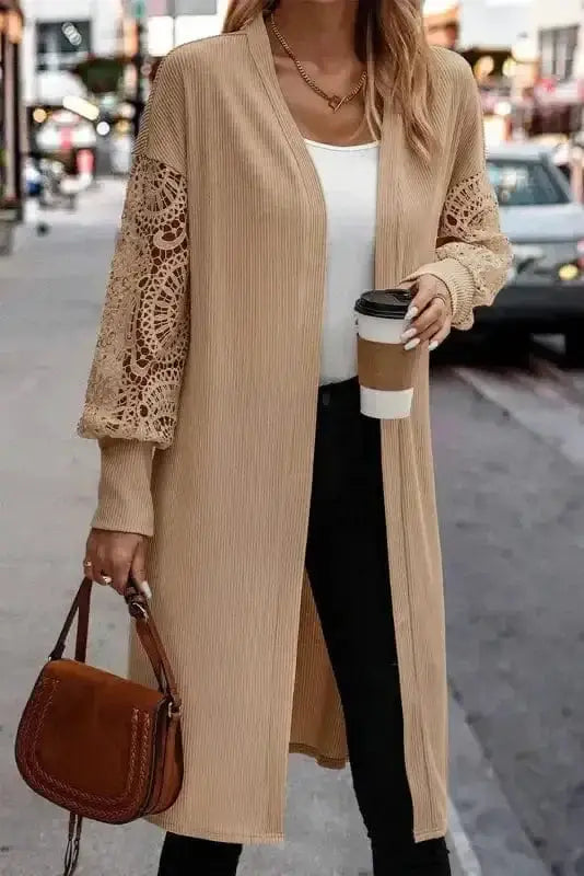 Lace Duster Cardigan Women UK