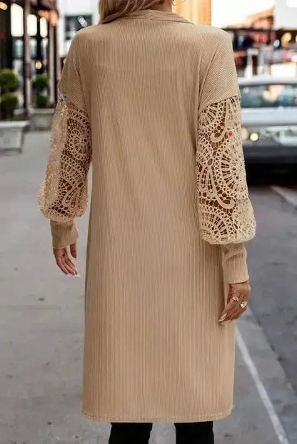Lace Duster Cardigan Women UK