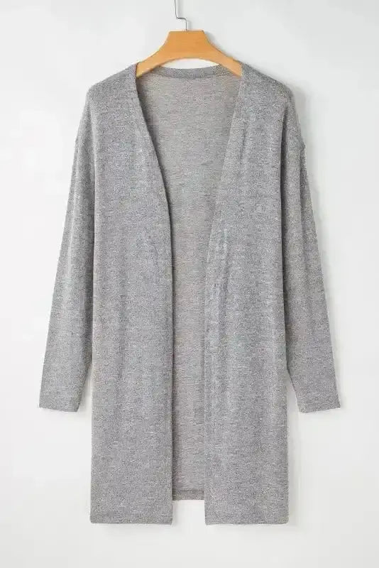 Boho Oversized Lightweight Open Cardigan Women UK