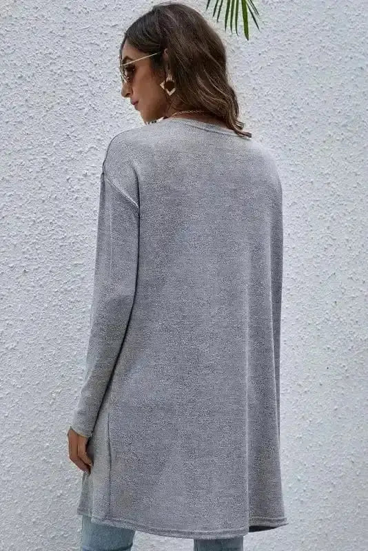 Boho Oversized Lightweight Open Cardigan Women UK