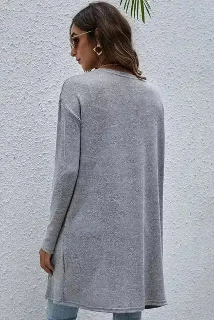 Boho Oversized Lightweight Open Cardigan Women UK