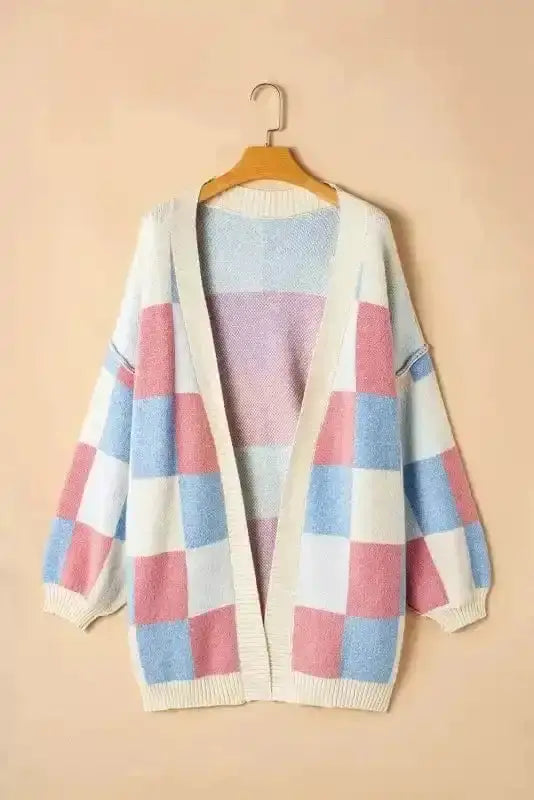 Monochrome Mosaic Slouch Cardigan Women UK