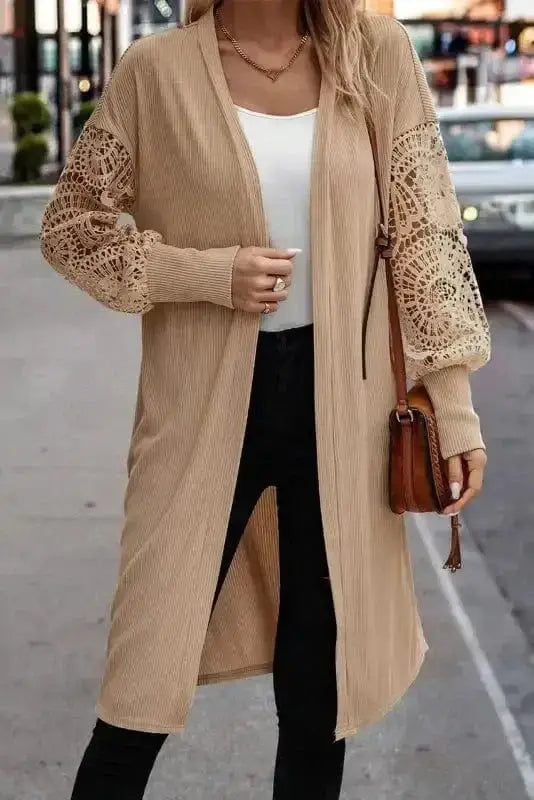 Lace Duster Cardigan Women UK