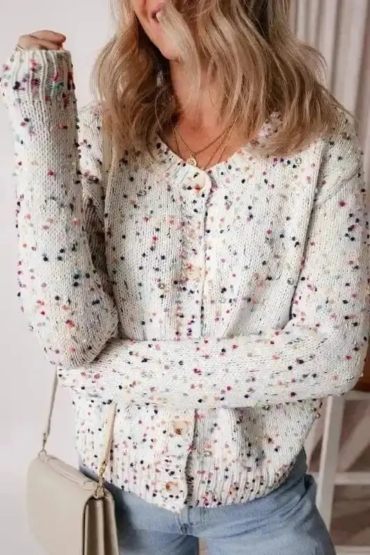 Party Pop Colour Knit Cardigan Women UK