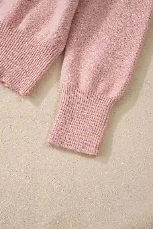 Pearl Button Knit Cardigan Women UK