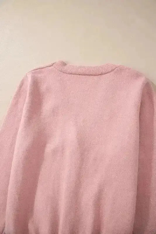 Pearl Button Knit Cardigan Women UK