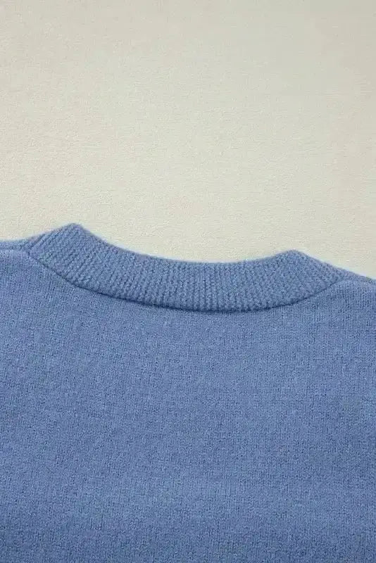 Pearl Button Knit Cardigan Women UK