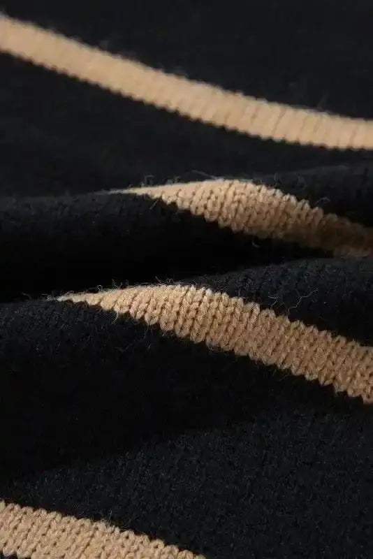 Relaxed Stripe Knit Cardigan Women UK