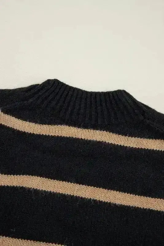 Relaxed Stripe Knit Cardigan Women UK