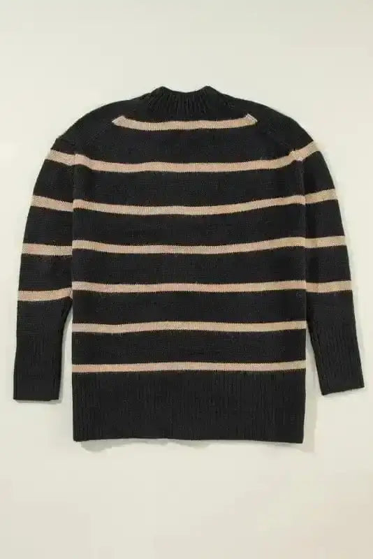 Relaxed Stripe Knit Cardigan Women UK