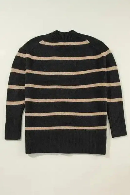 Relaxed Stripe Knit Cardigan Women UK