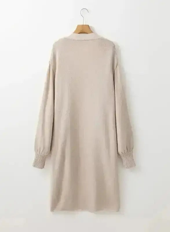 Longline Duster Cardigan Women UK | Beige