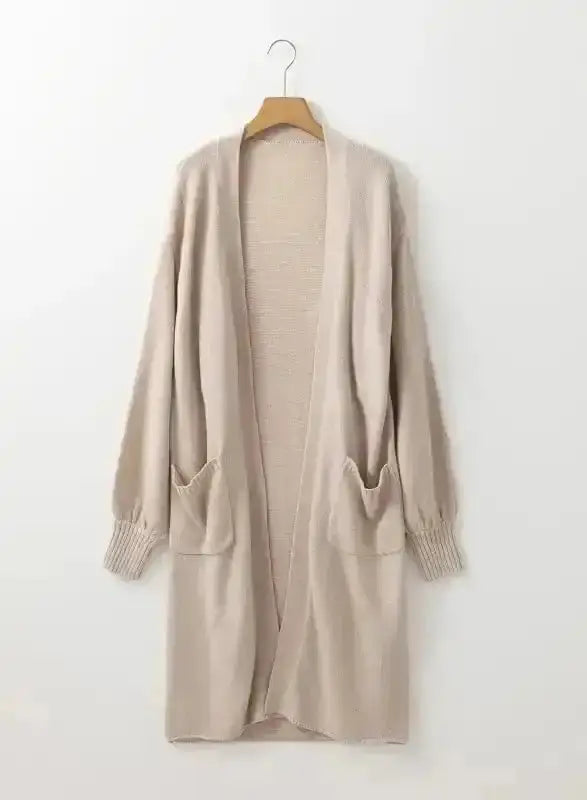 Longline Duster Cardigan Women UK | Beige