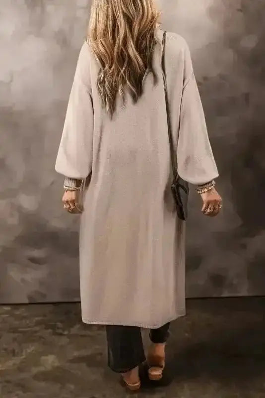 Longline Duster Cardigan Women UK | Beige
