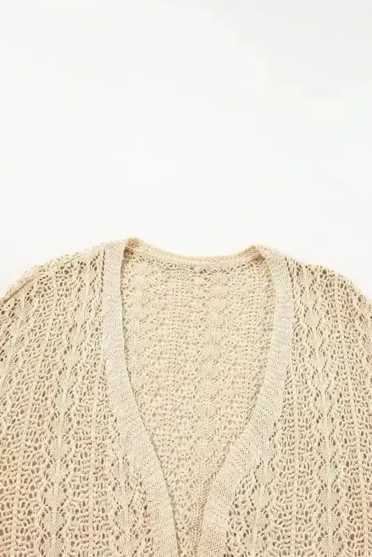 Soft Knit Open Front Cardigan Women UK