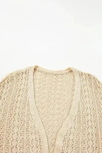 Soft Knit Open Front Cardigan Women UK