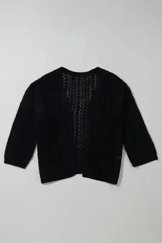 Soft Knit Open Front Cardigan Women UK