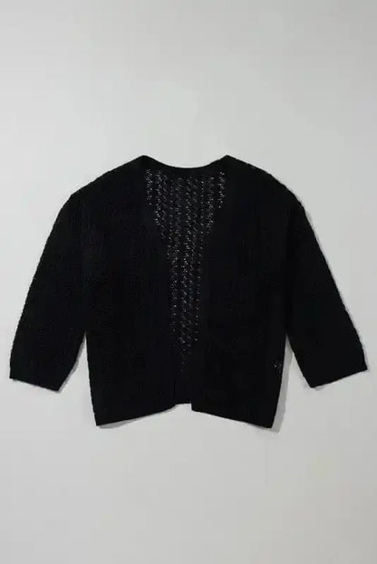 Soft Knit Open Front Cardigan Women UK