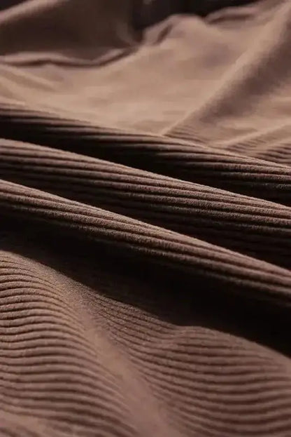 Hooded Corduroy Shacket Women UK