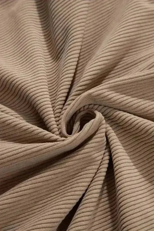Hooded Corduroy Shacket Women UK