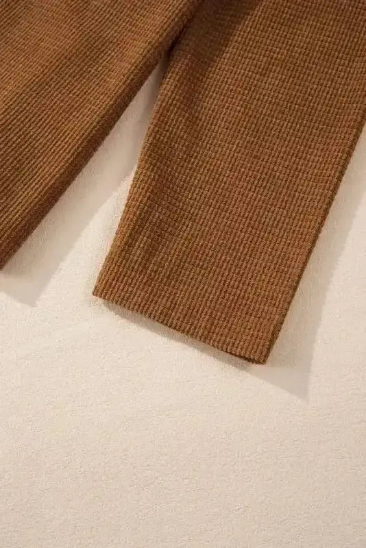 Brown Textured Shacket Women UK