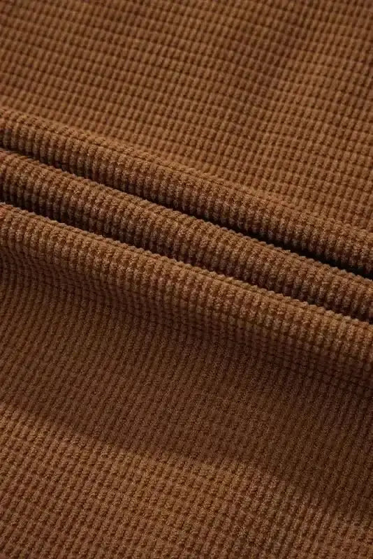 Brown Textured Shacket Women UK