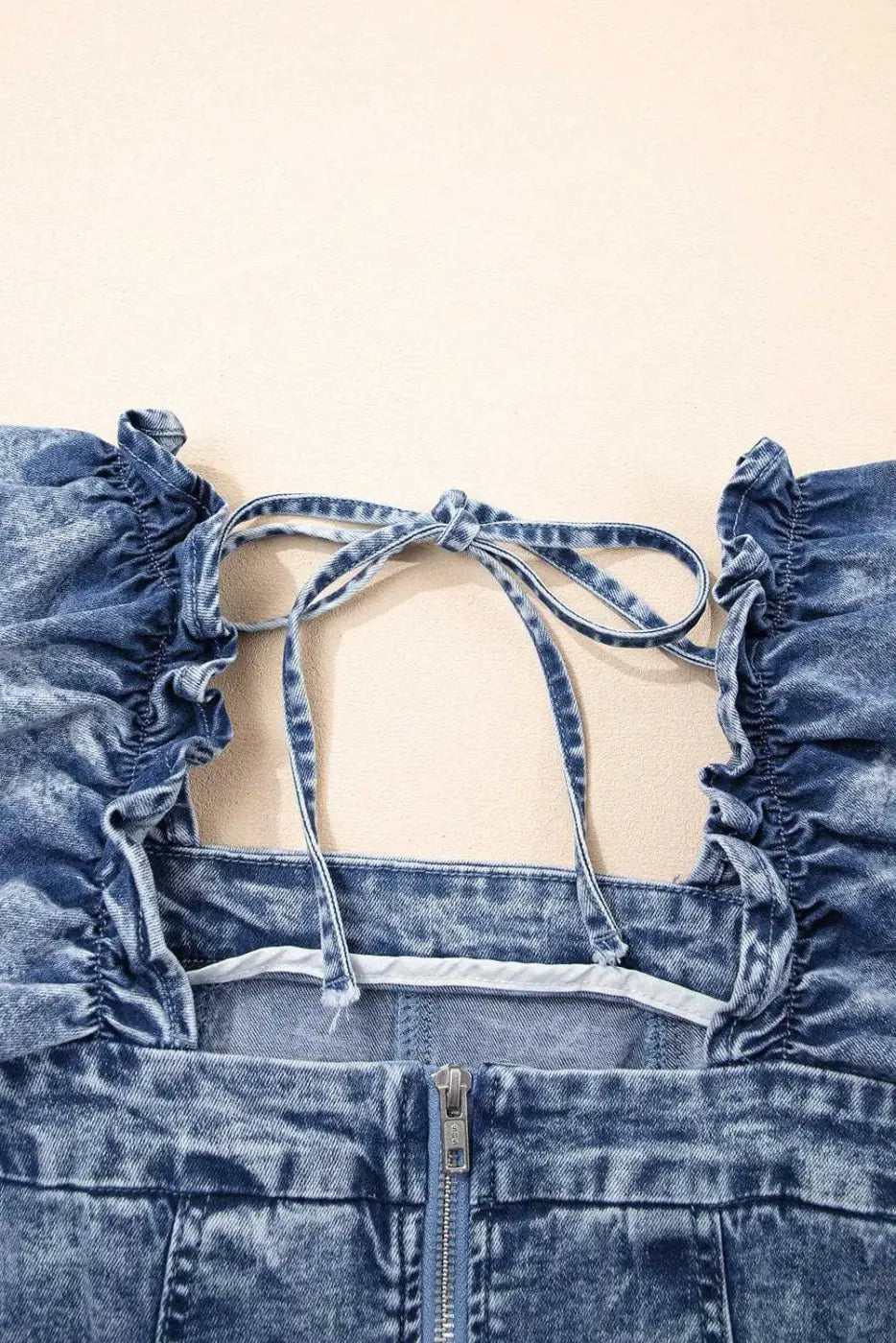 Blue Bustier Denim Mini Dress Women UK | Chic Edgy Style