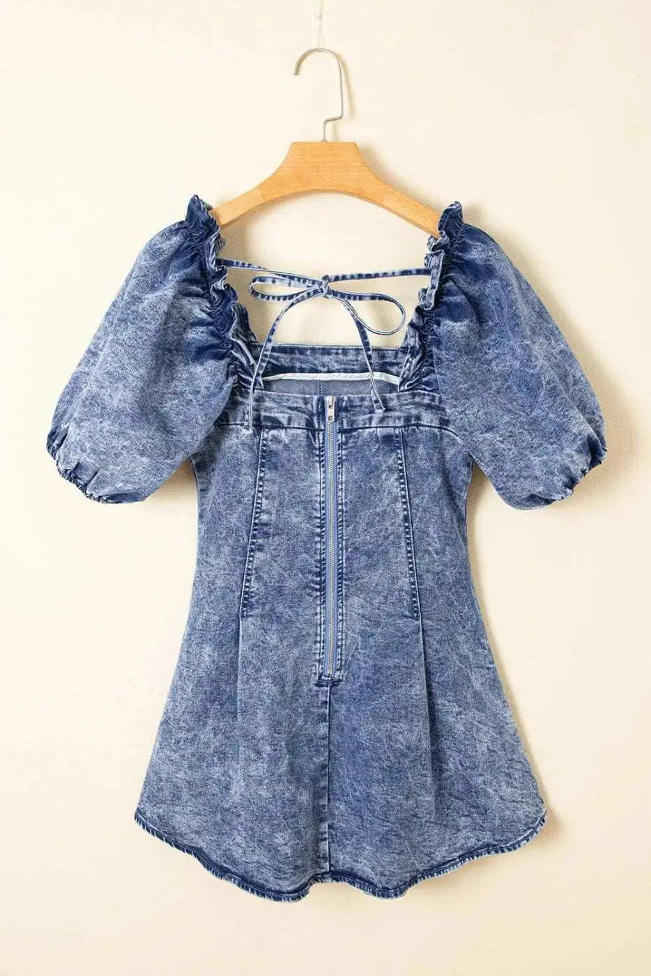 Blue Bustier Denim Mini Dress Women UK | Chic Edgy Style