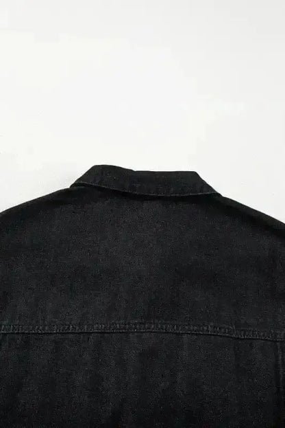 Raw Hem Denim Jacket Women UK