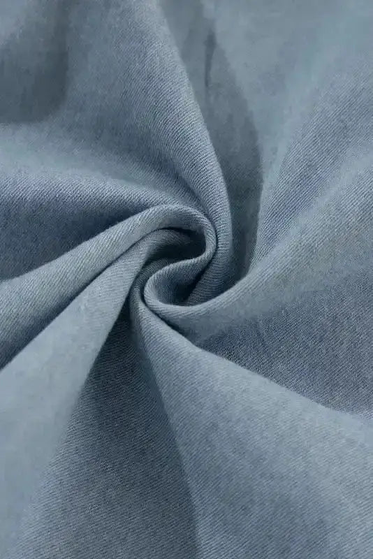 Smart Casual Chambray Denim Shirt Women UK | Cotton