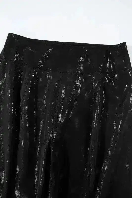 Luxe Edge Faux Leather Leggings