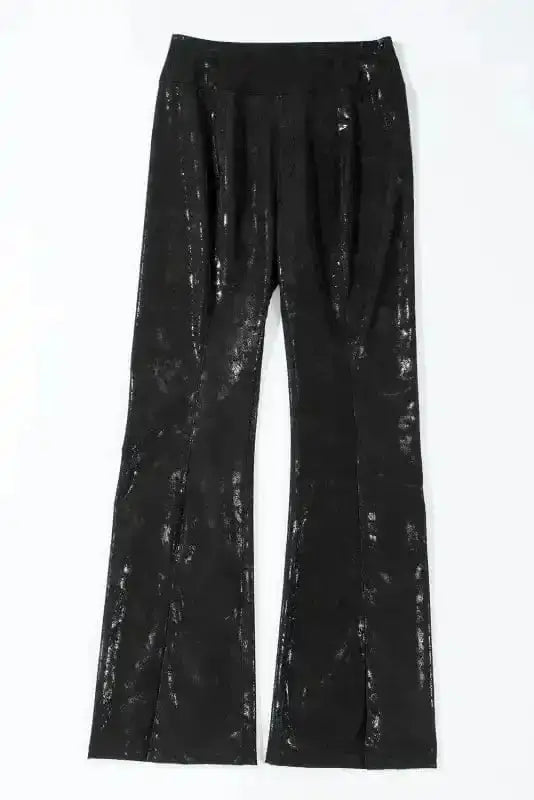 Luxe Edge Faux Leather Leggings