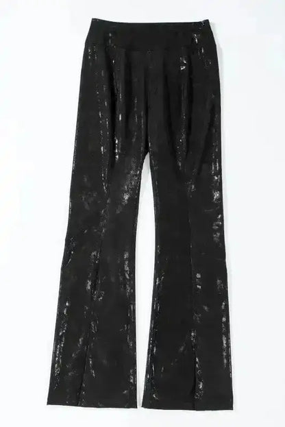 Luxe Edge Faux Leather Leggings