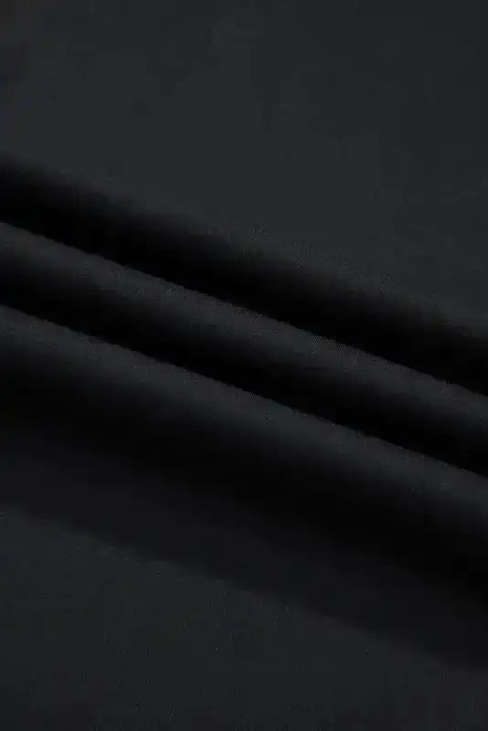 V-Curve Black Flared Leggings