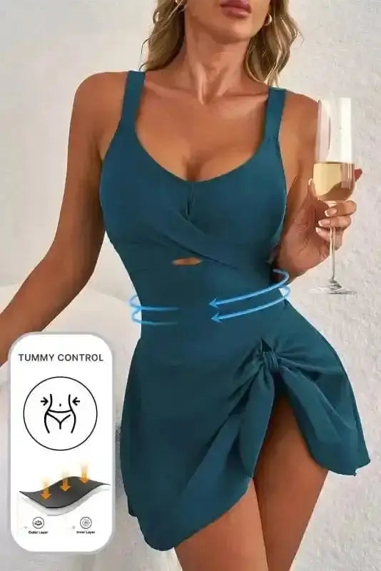 Sea Green Sea Goddess Swim Dress Women UK | S–2XL