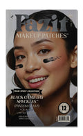 Fazit Makeup Patches Black Game Day Speckles for Glow Up Game Day Makeup