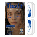 Fazit Makeup Patches: Blue Game Day Speckles – Glow Up Glitter Patches