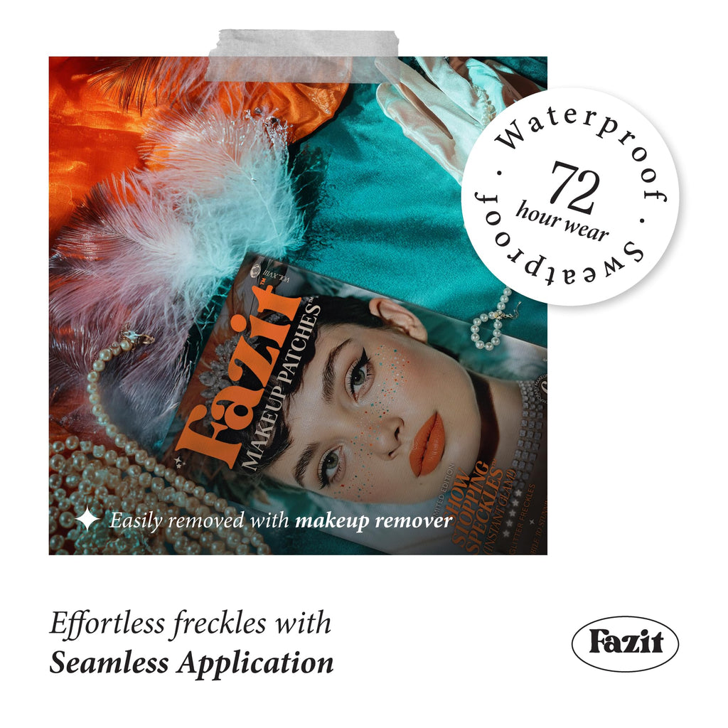 Fazit Makeup Patches | Show Stopping Speckles & Glitter Face Patches