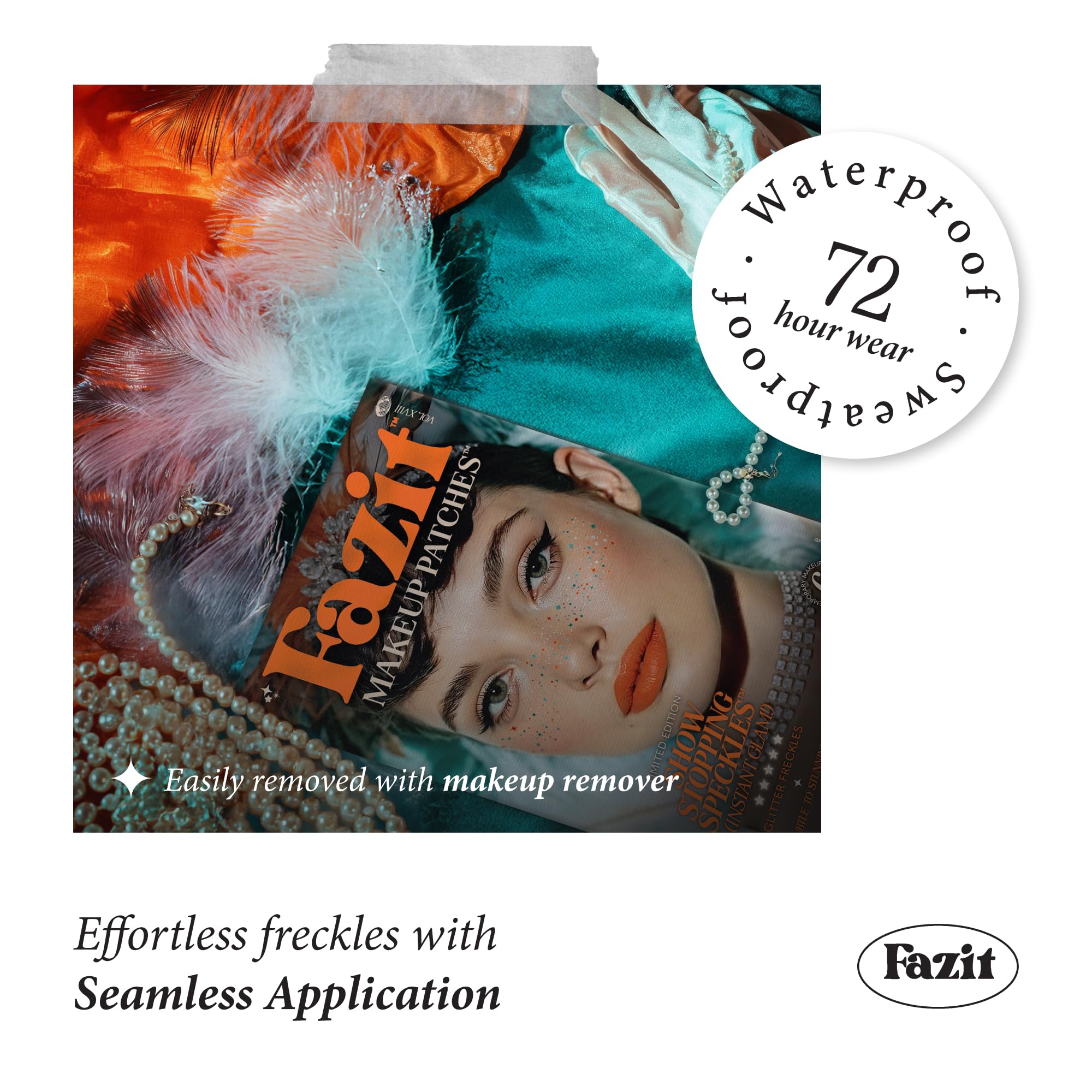 Fazit Makeup Patches | Show Stopping Speckles & Glitter Face Patches